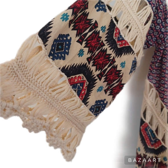 Umgee Crochet Kimono - Picture 9 of 11